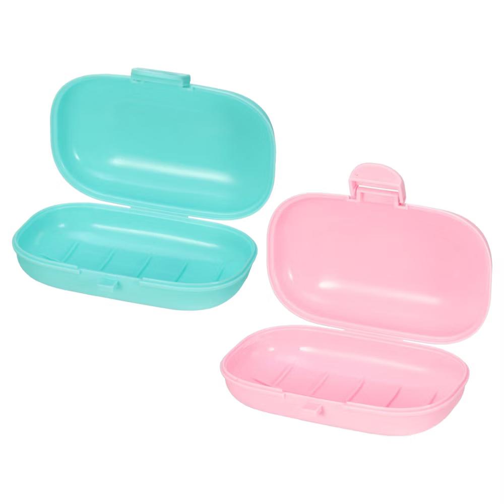 Portable Travel Soap Box 4.80"x3.07"x1.73" 2 Pcs - Image 19