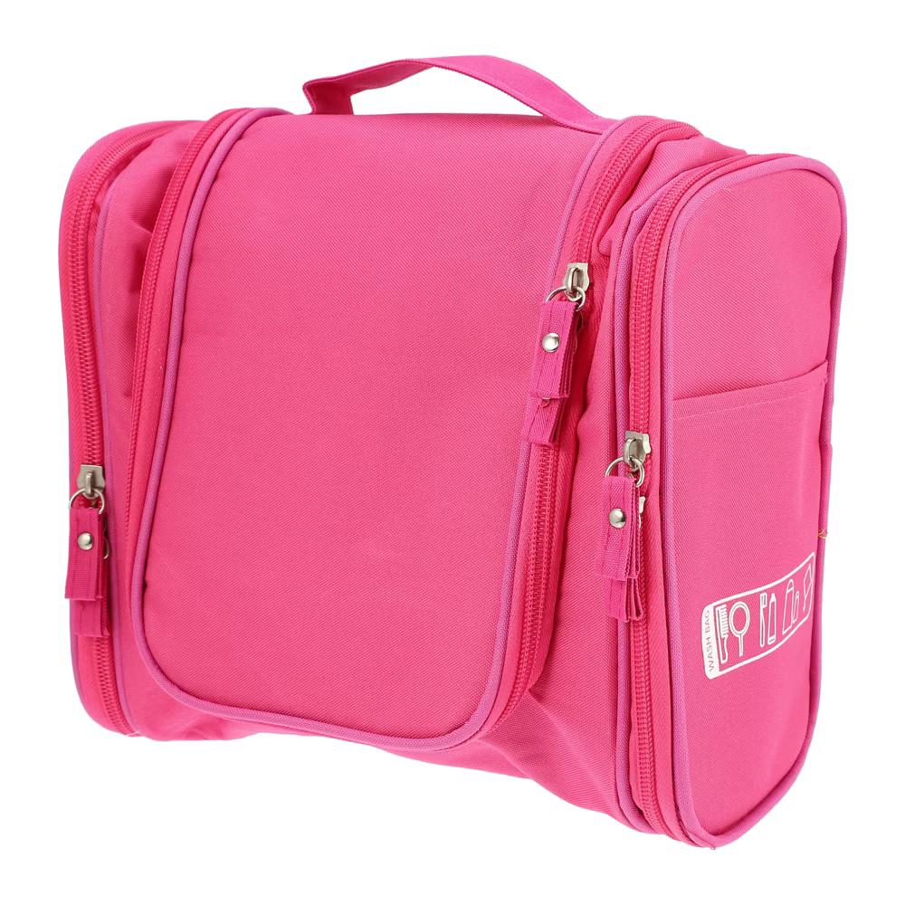 Travel Makeup Bag Travel Toiletry Organizer Makeup Brush Holder Waterproof Oxford Cloth 1 Pc - Image 27