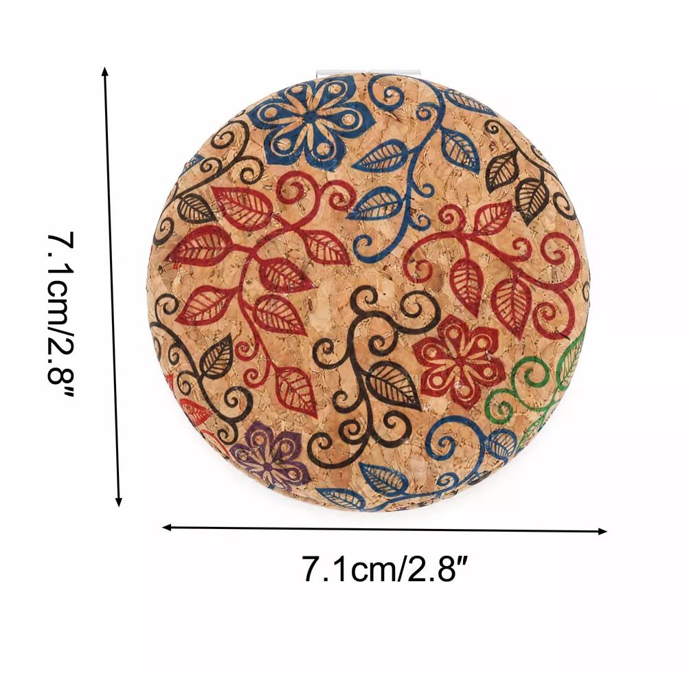 Folding Magnetic Double-Sided Round Makeup Mirror 1 Pc - Image 17