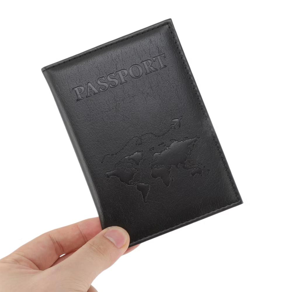 Textured Letter Passport Holder 1 Pc - Image 4