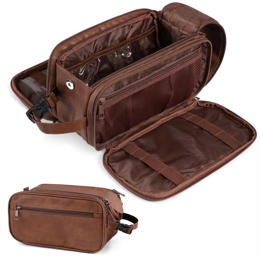 Toiletry Bag Women Men, Travel Toiletries Organizer Case, Essentials Shaving Dopp Kit, Cosmetic Make Up Accessories - Image 38
