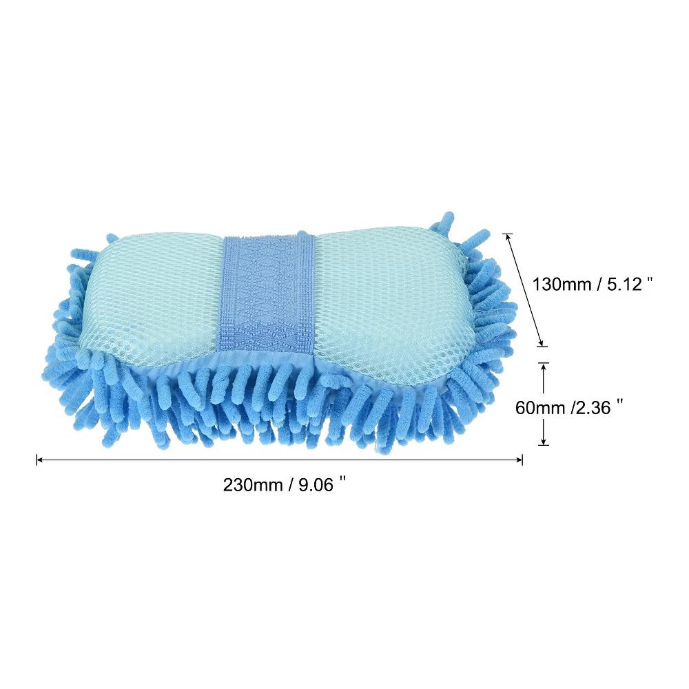 Microfiber Chenille Wash Gloves Washing Sponge Mitten Dry Duster for Daily Cleaning - Image 11