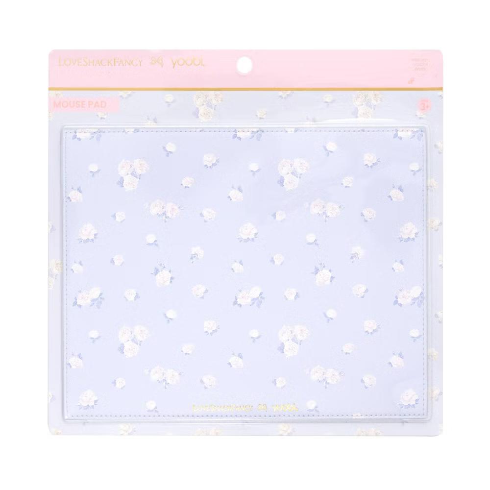 LoveShackFancy - Everblooming Rosettes Mouse Pad Breezy Blue - Image 2