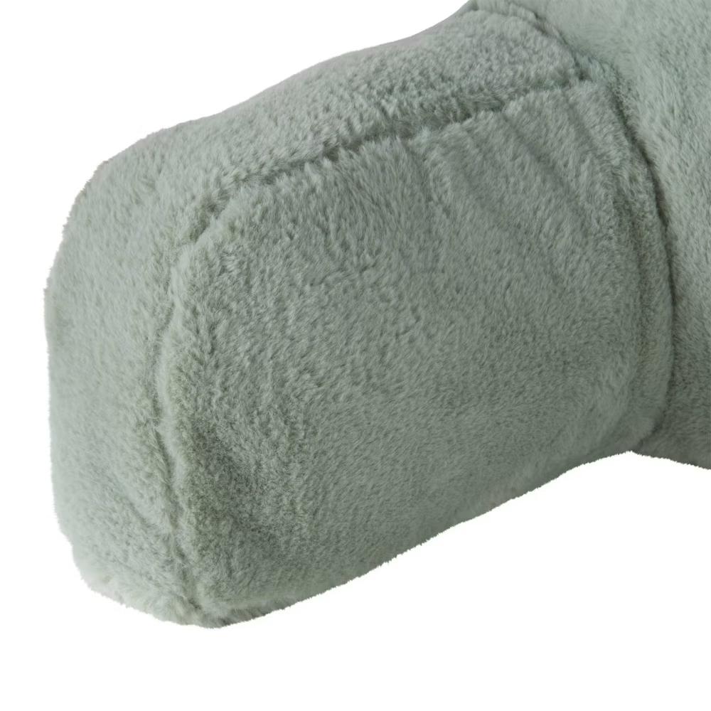 Kensington Garden Faux Fur Bed Rest Support Pillow - Image 13
