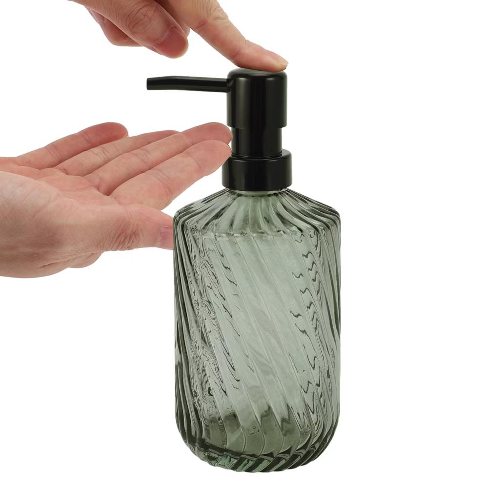 Simple Twill Lines Soap Pump Dispenser 450ml 1 Pc - Image 15
