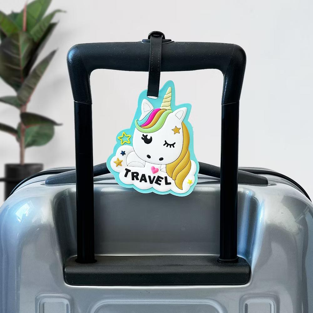 Silicone Animal Luggage Tag with ID Card (Set of 3) - Image 9