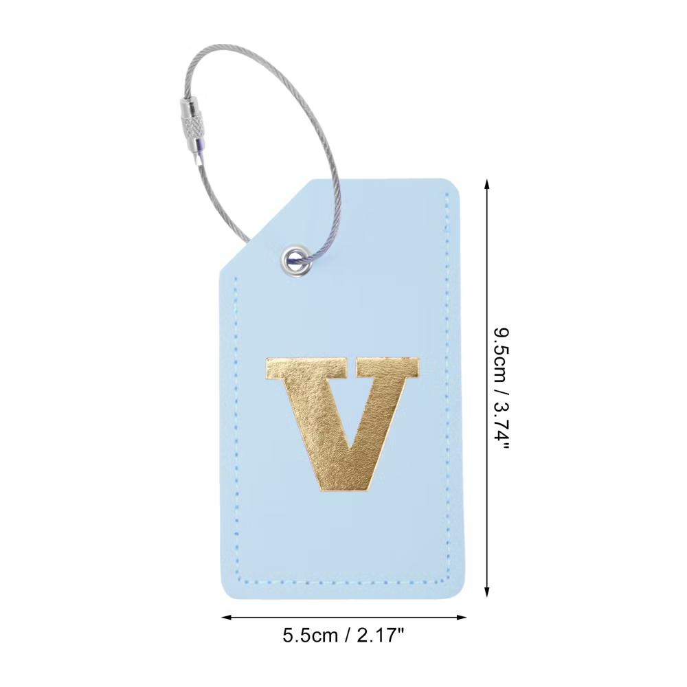 Luggage Tag Light Blue 1 Pc - Image 73