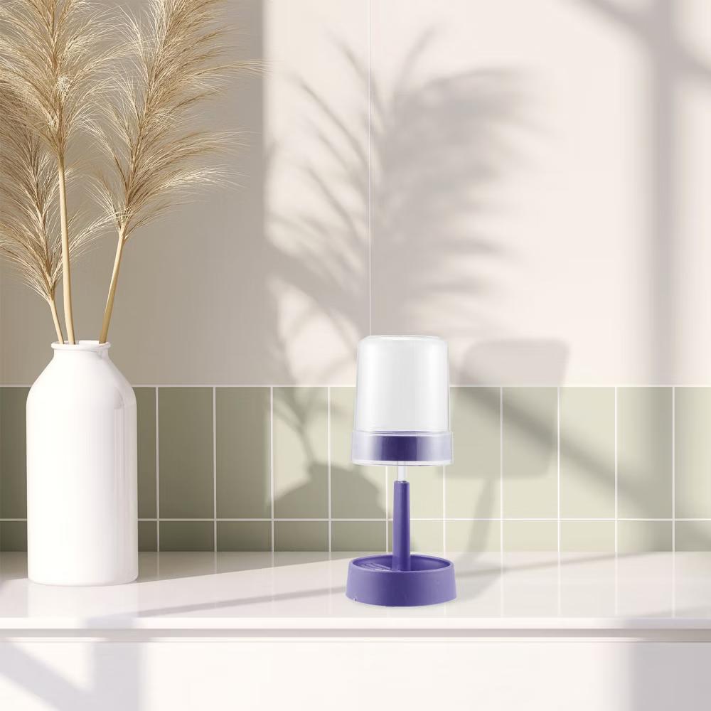 Adjustable Toothbrush Holder with Cover for Bathroom Electric Toothbrush Holder 10.63" 1 Pc - Image 2