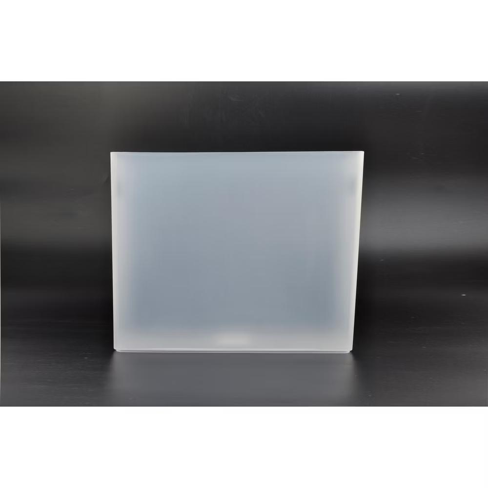 Plastic File Box Clear - File Organizer with Handle, Polypropylene, 1 Compartment, 12.28" W 10" H 5" D - Image 2