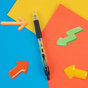 5pk G2 Smiley World Gel Pens Fine Point 0.7mm Black Ink