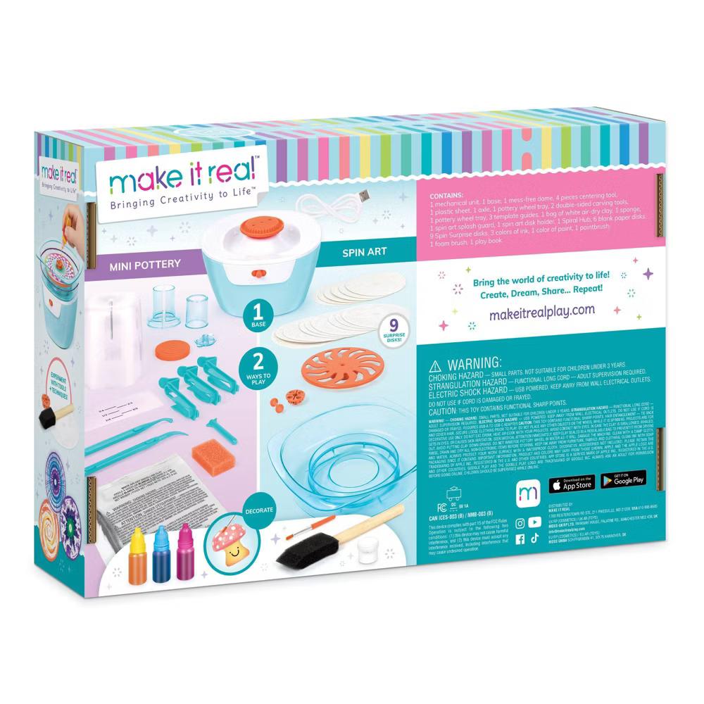 Make It Real Mini Pottery and Spin Art Studio - Image 3