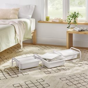 Underbed 3 Drawer Storage Unit