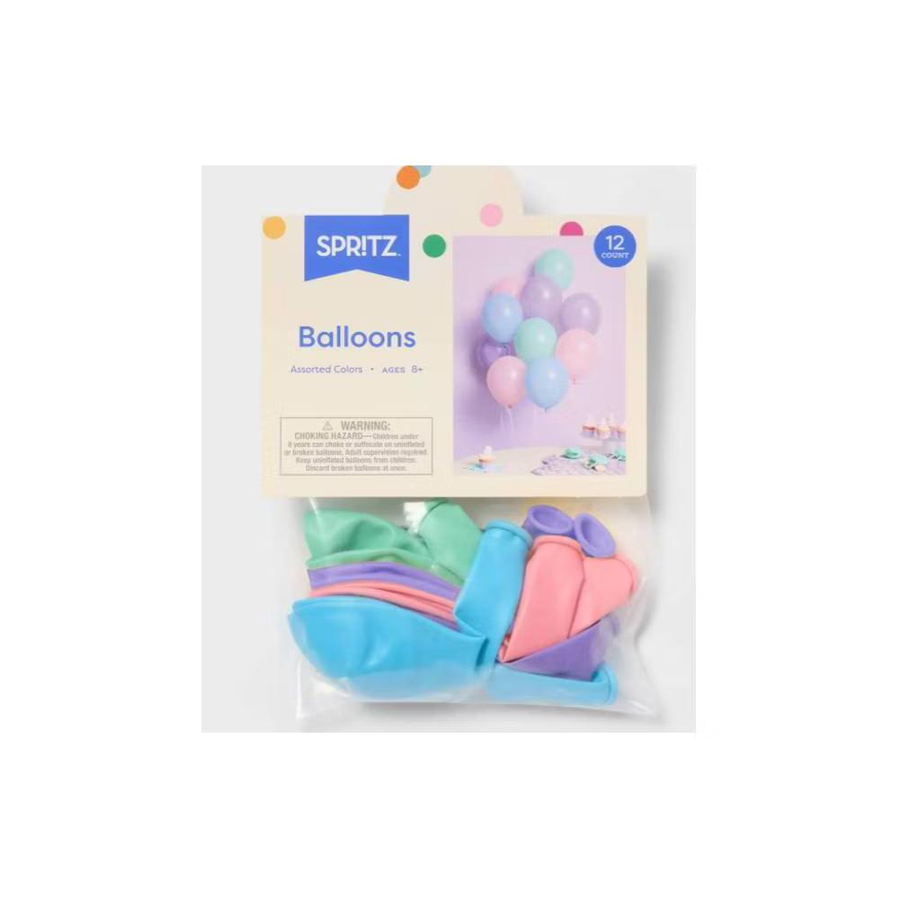 12ct Latex Balloons - Image 18