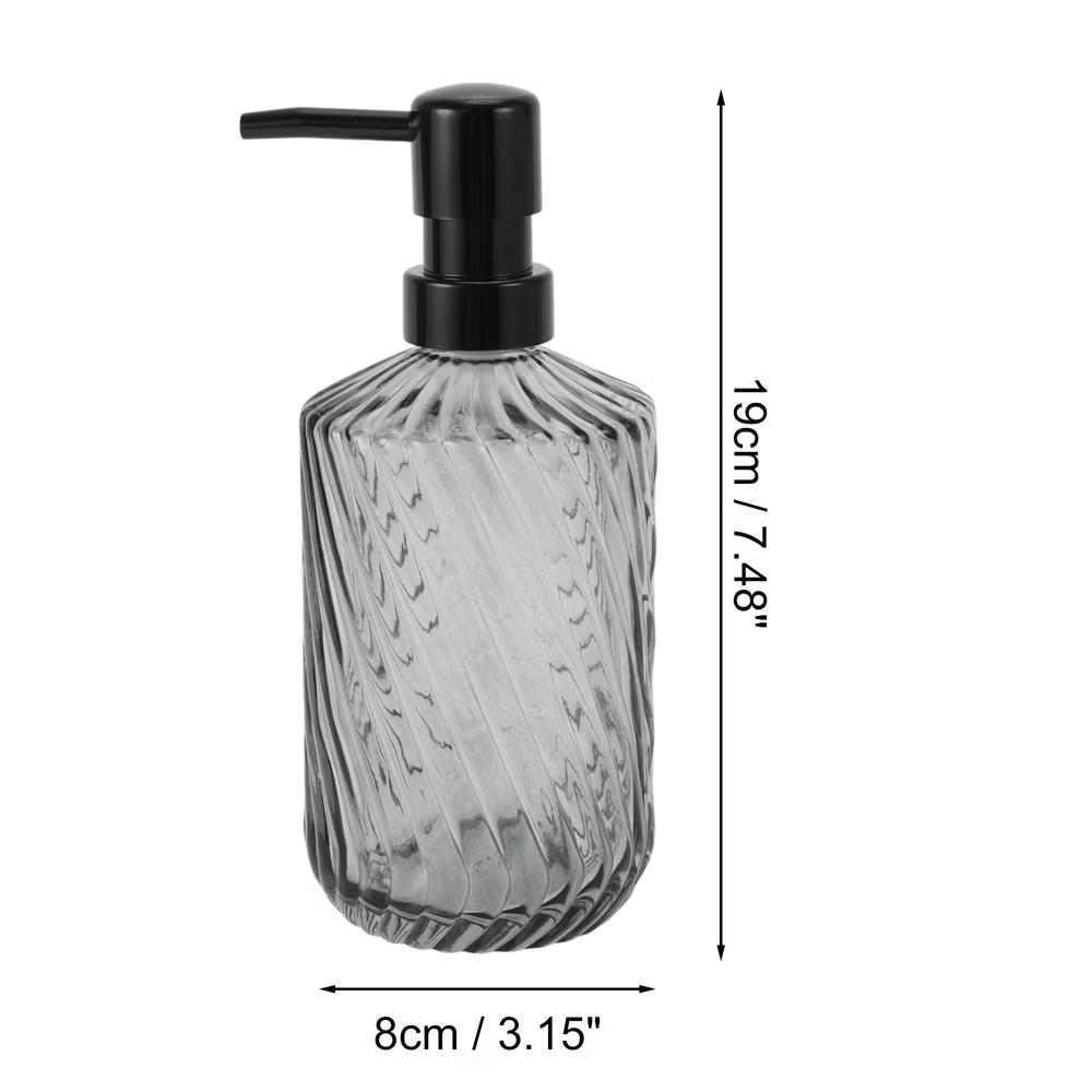 Simple Twill Lines Soap Pump Dispenser 450ml 1 Pc - Image 10