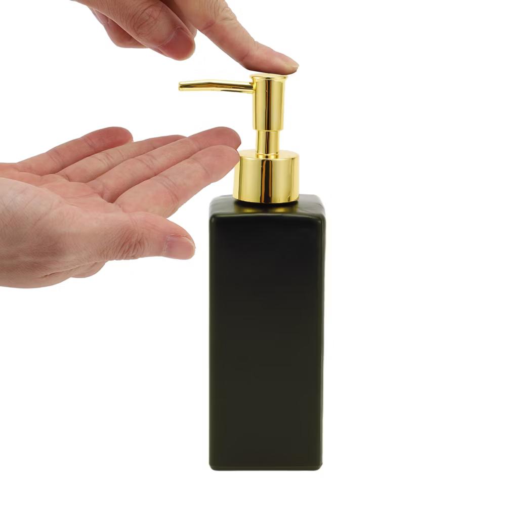 Elegant Square Soap Pump Dispenser for Laundry Rooms 350ml 1 Pc - Image 9