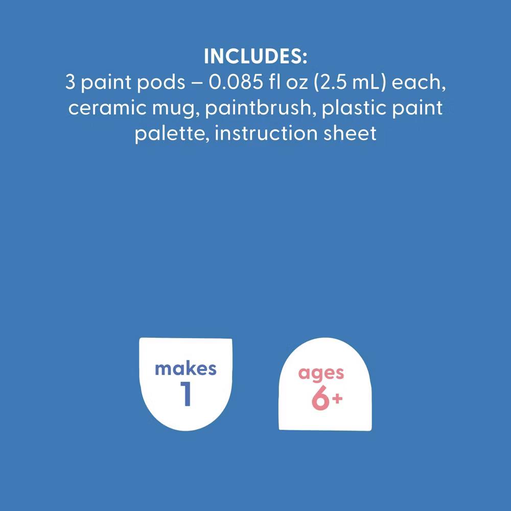 Ceramic Mug Painting Craft Kit - Image 5