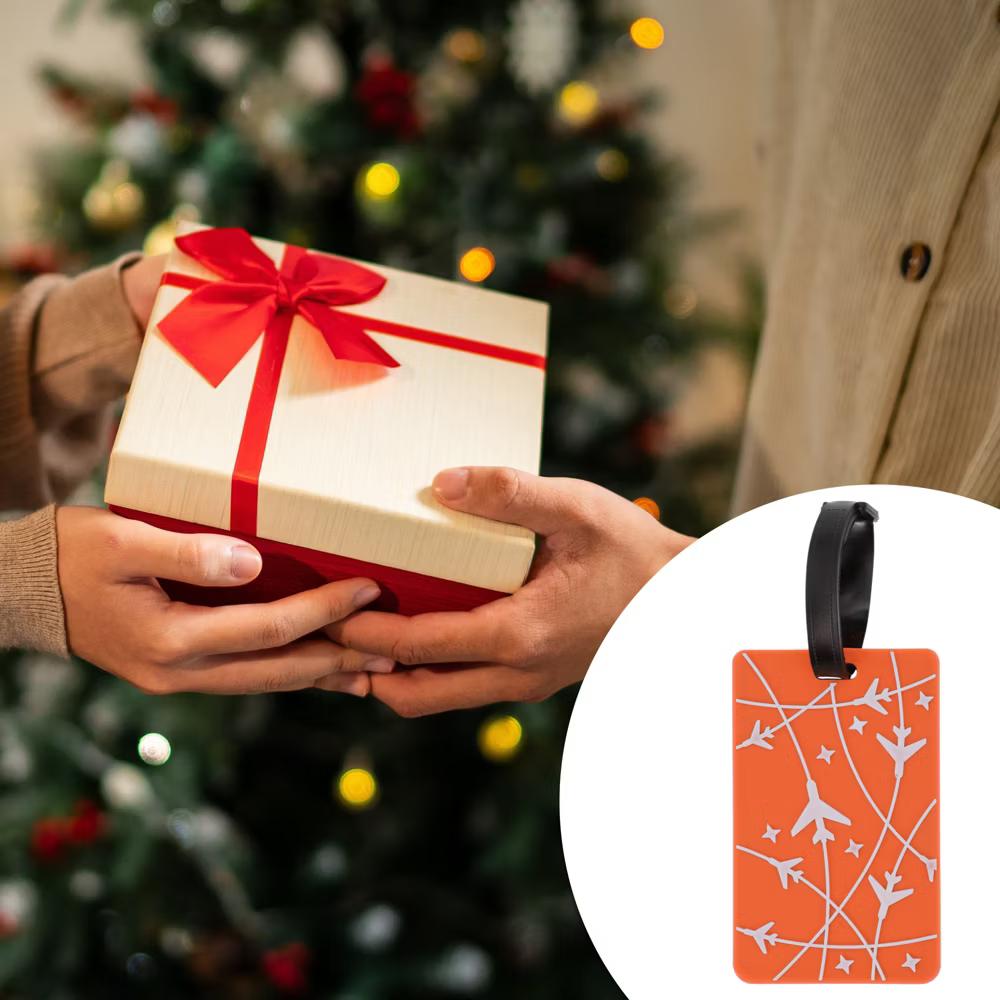Airplane Lines Pattern Luggage Tag 1 Pc - Image 7