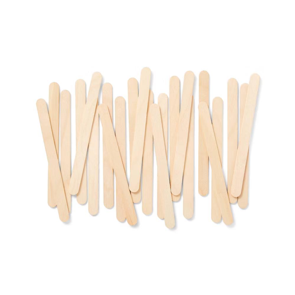 150ct Craft Sticks Natural - Image 2