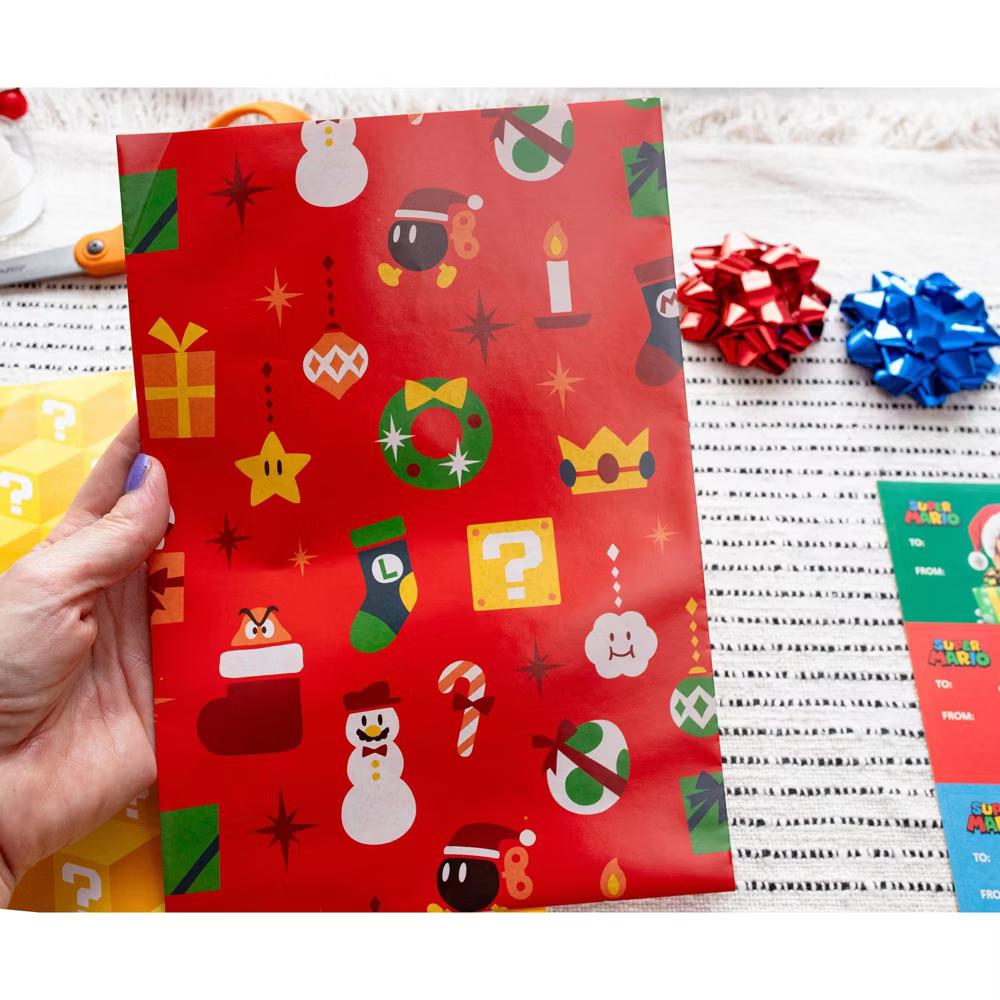 Bros. 9-Piece Holiday Wrapping Paper Kit - Image 5