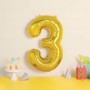 34" Number Foil Balloon