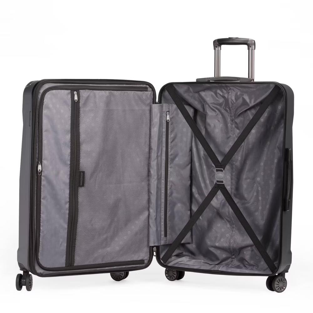 Cascade Hardside Large Checked Spinner Wheels Suitcase - Image 4