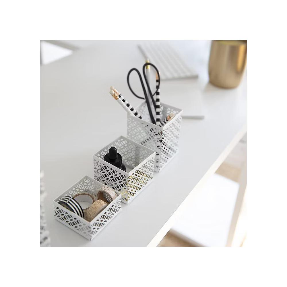 Blu Monaco 6 Piece Interlocking Desk Organizer Set - Image 33
