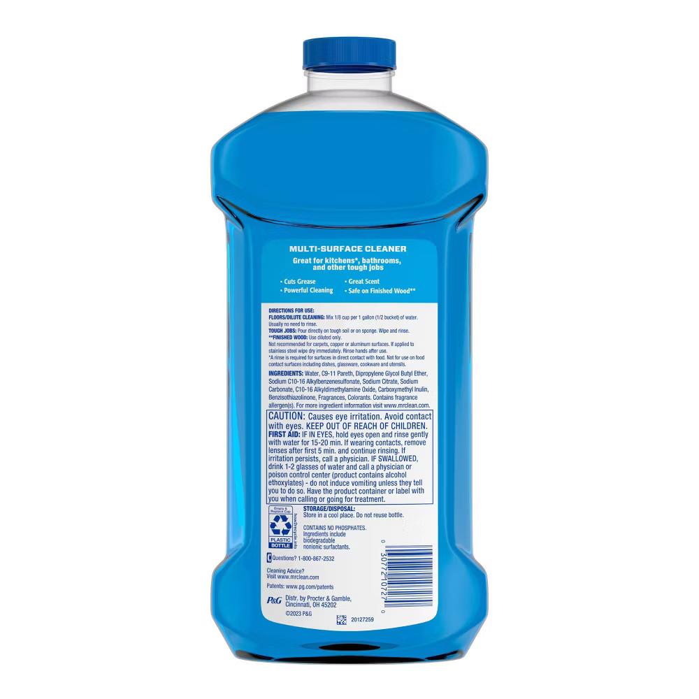 Mr. Clean Fresh Dilute Unstopables Multi-Surface Cleaner - Image 10