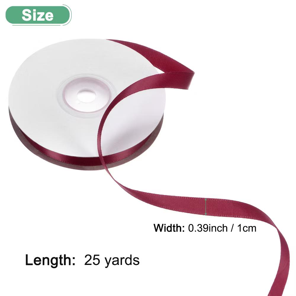 Polyester Satin Shrink-resistant Wrinkle-free Fabric Ribbon 1 Pc - Image 20