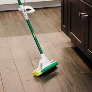 Libman Nitty Gritty Roller Mop: Steel Handle, Abrasive, Multi-Surface Use