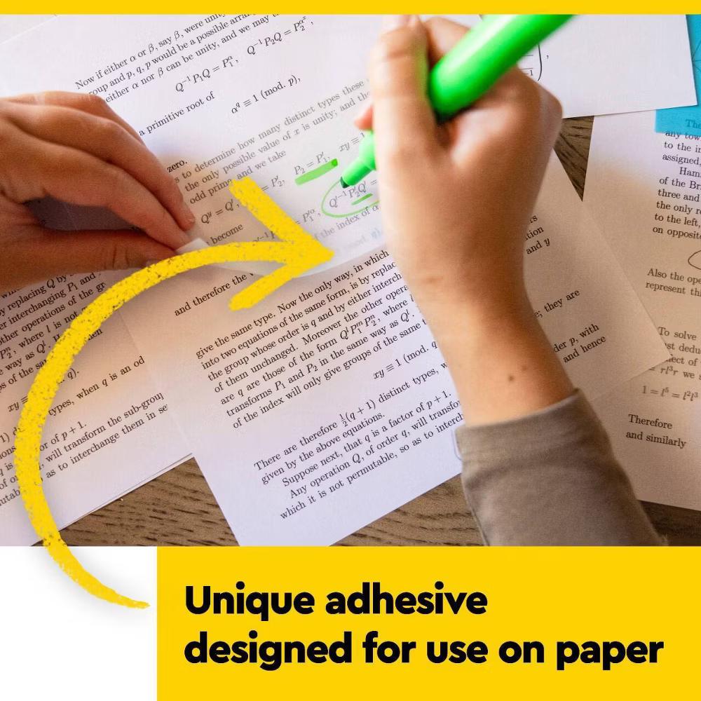 3"x6" Transparent Sticky Notes 36 Sheets - Image 5