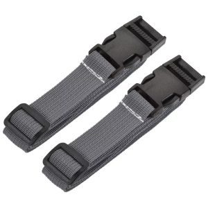 Travel Luggage Adjustable Buckle Belt Utility Strap 2 Pcs