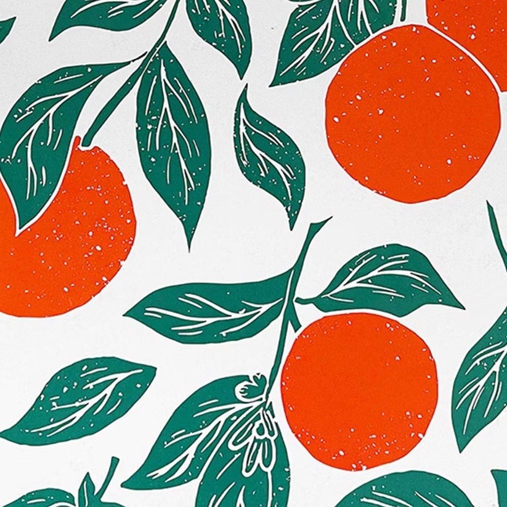 Decomposition Book 7.5"x9.75" College Ruled Spiral Notebook Oranges 160 Page - Image 2