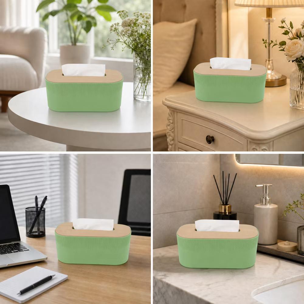 Vertical Stripes Tissue Box Cover 1 Pc - Image 7