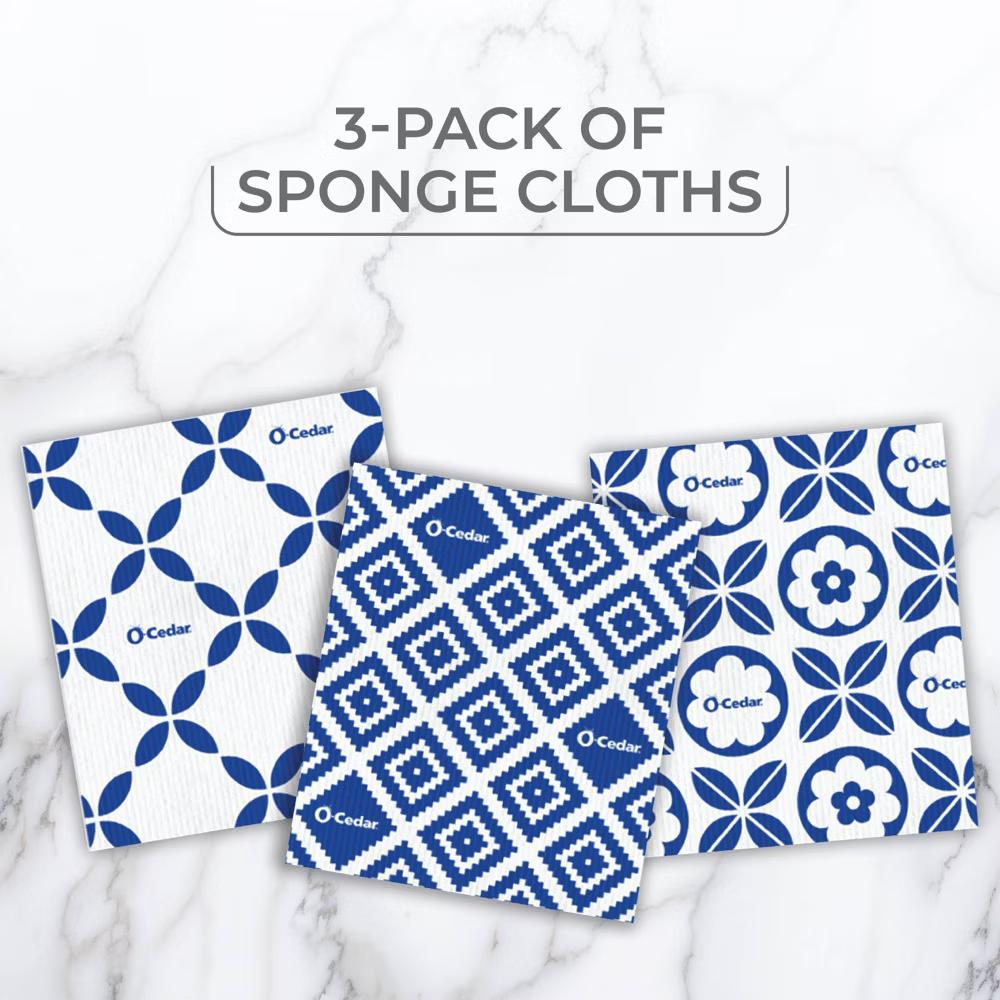 Super Absorbent Sponge Cloth - 3ct - Image 3