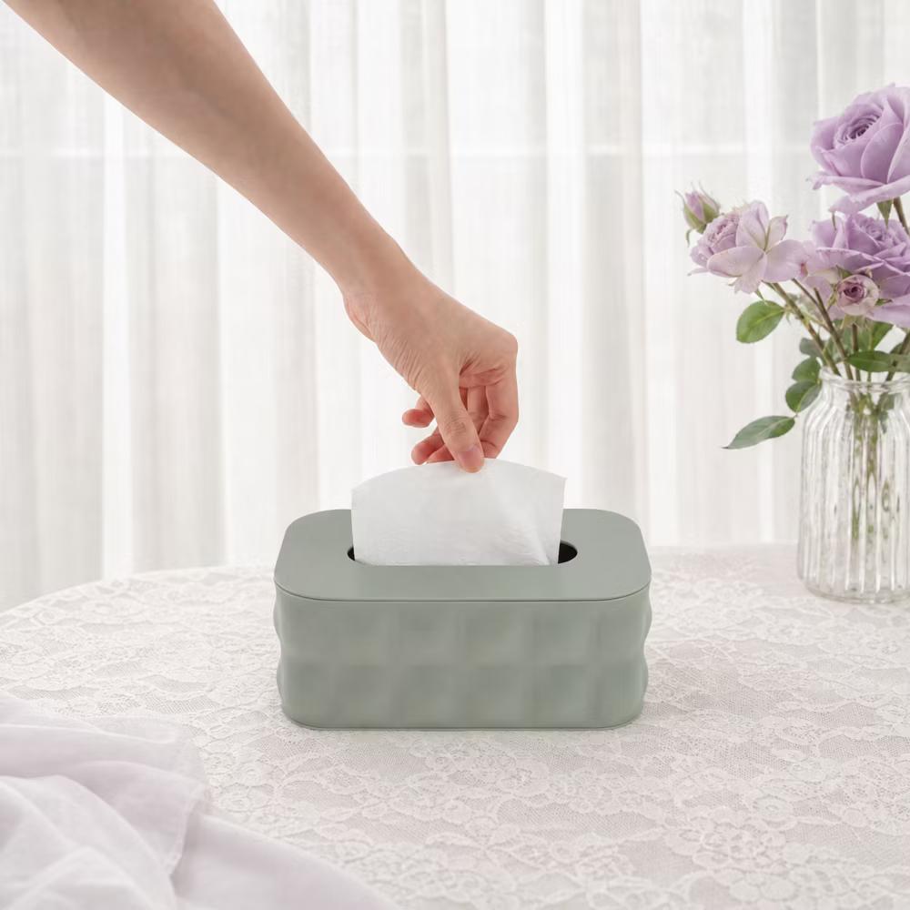 Textured Tissue Box Cover 1 Pc - Image 13