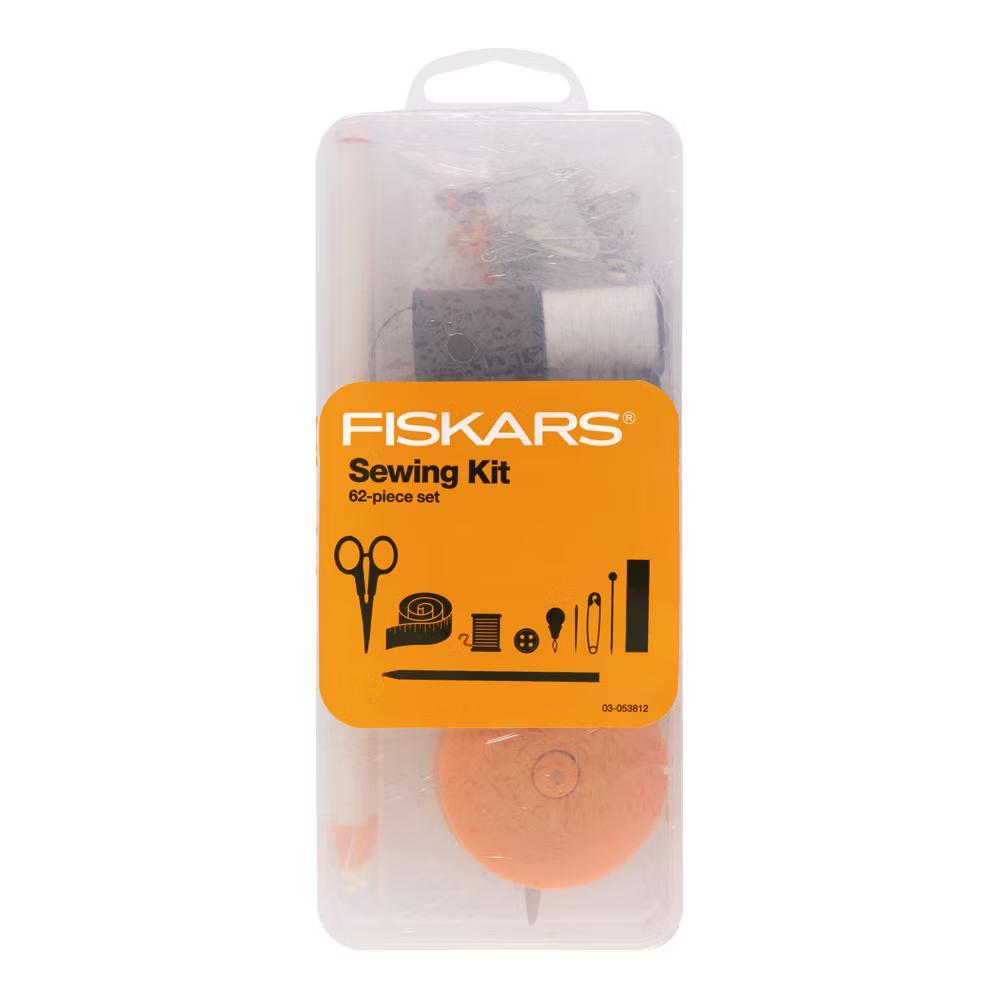 Sewing Survival Kit: Travel Size with Tape Measure, Needles, Thread & Scissors, 62 Pieces - Image 6
