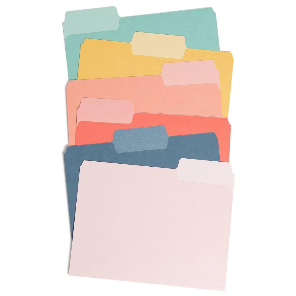 24ct Super TabFile Folders - Two Toned - Image 10