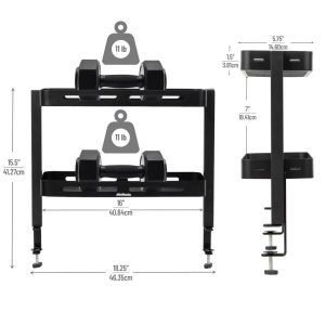 Metal Desktop Shelving