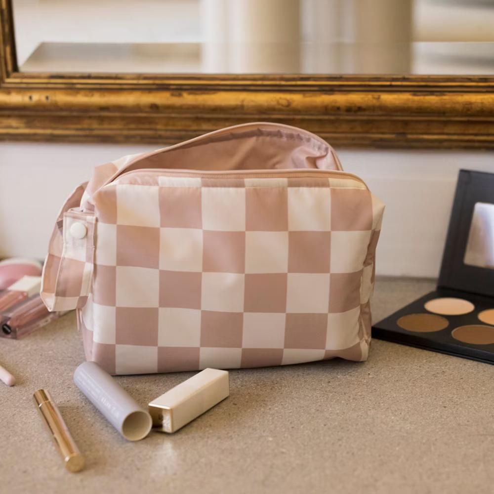 Waterproof Makeup Bag – Portable Travel Cosmetic Organizer with Handle and Secure Zipper - Image 8