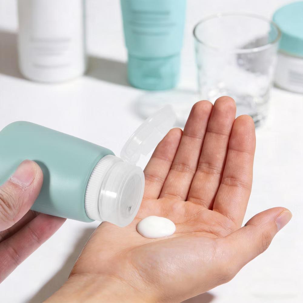 Refillable Silicone Travel Container Set 2 Pcs