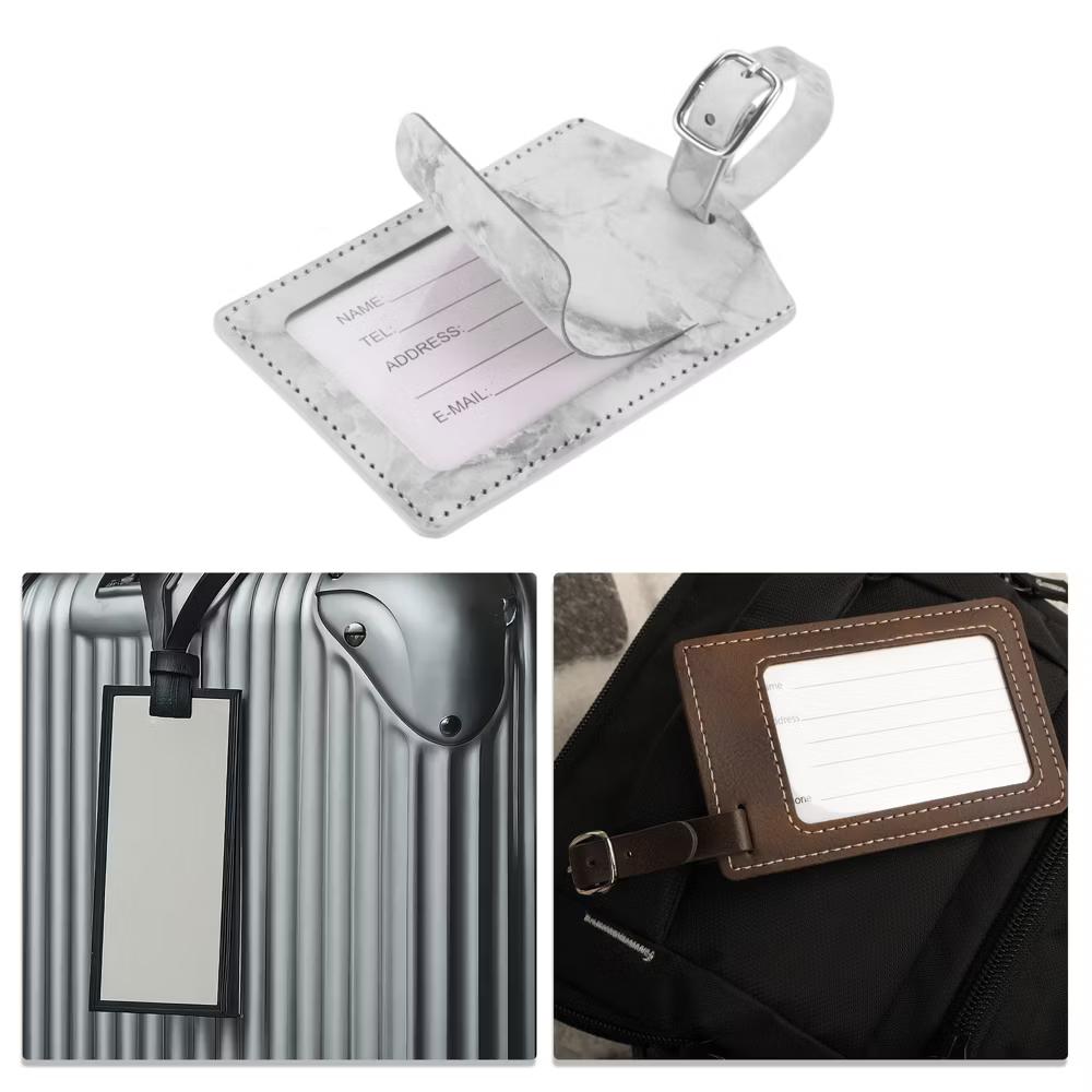 Marble Pattern Luggage Tag 1 Pc - Image 15