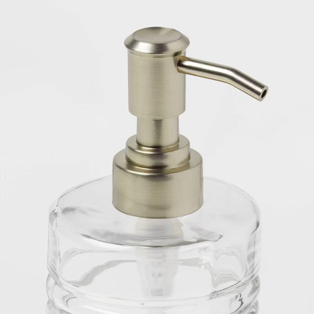 Glass Soap Pump Clear - Image 3