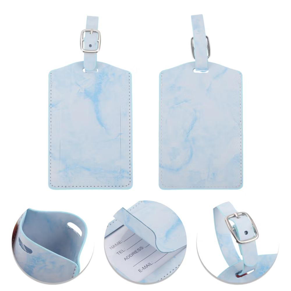 Marble Pattern Luggage Tag 1 Pc - Image 10