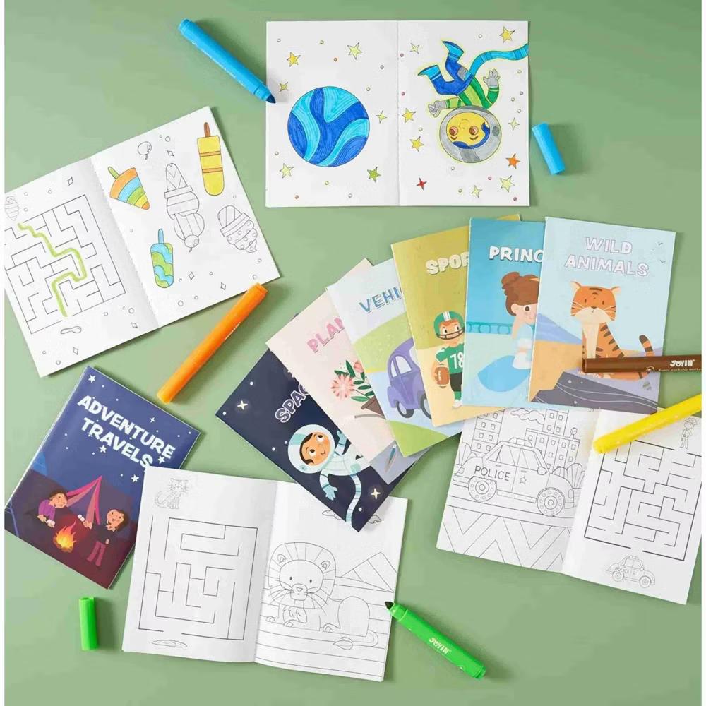 24Pcs Mix Coloring Books for Party Favors, Birthday Party Gifts, Classroom Students Prizes Activity Goodie Bags Stuffers for Kids Ages 2-4 4-8 - Image 2