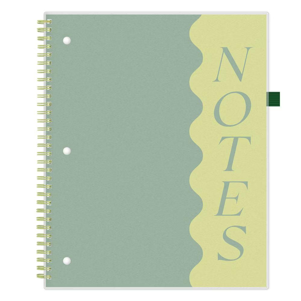 Blue Sky Your Year Parent Wirebound Notebook 8.5"x11" Green Note - Image 9