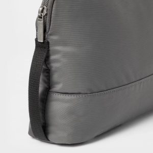 Travel Solid Zipper Toiletry Pouch