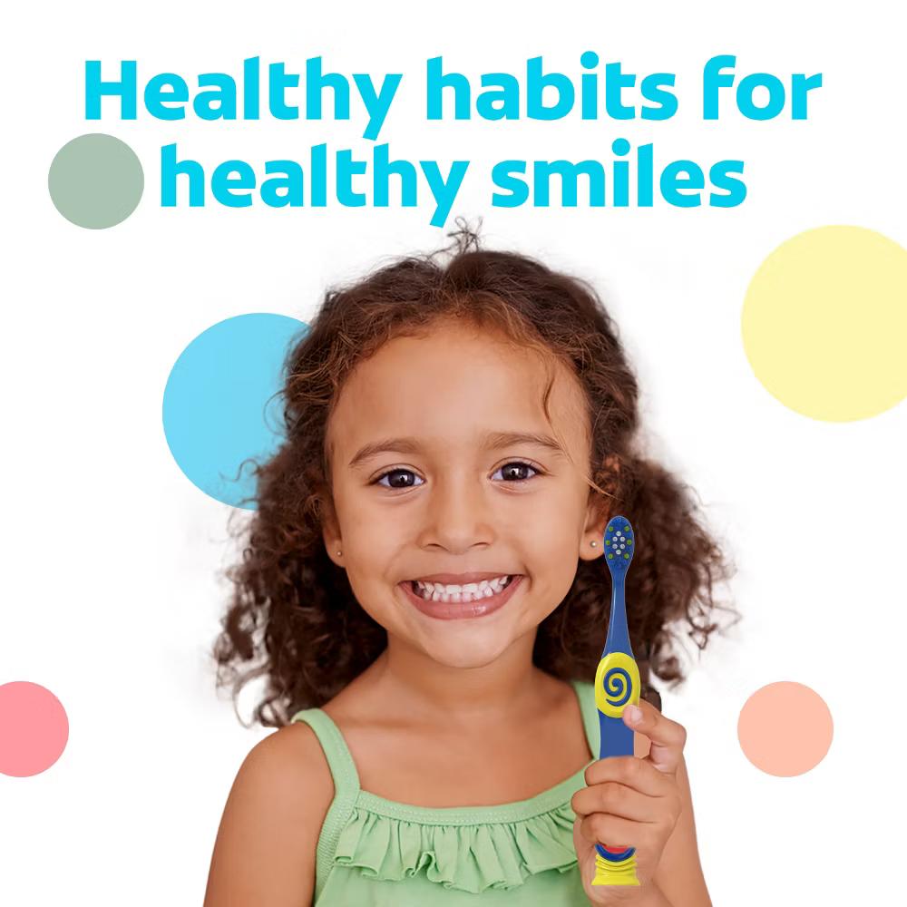 Kids Manual Toothbrush Extra Soft - 2ct - Image 2