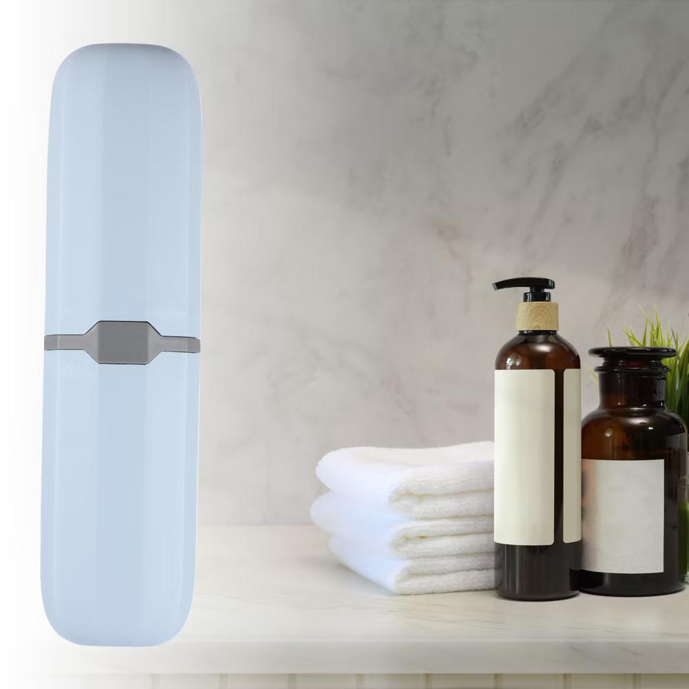 Toothbrush Travel Case Traveling Plastic Portable Toothbrush Holders Cases 7.87"x2.17" 1 Pcs - Image 18