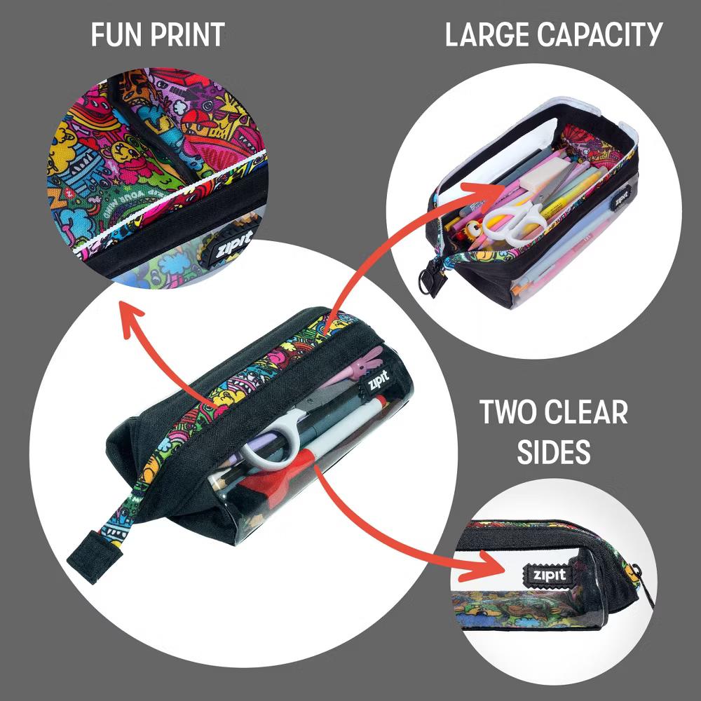 ZIPIT Lenny Pencil Case - Image 12