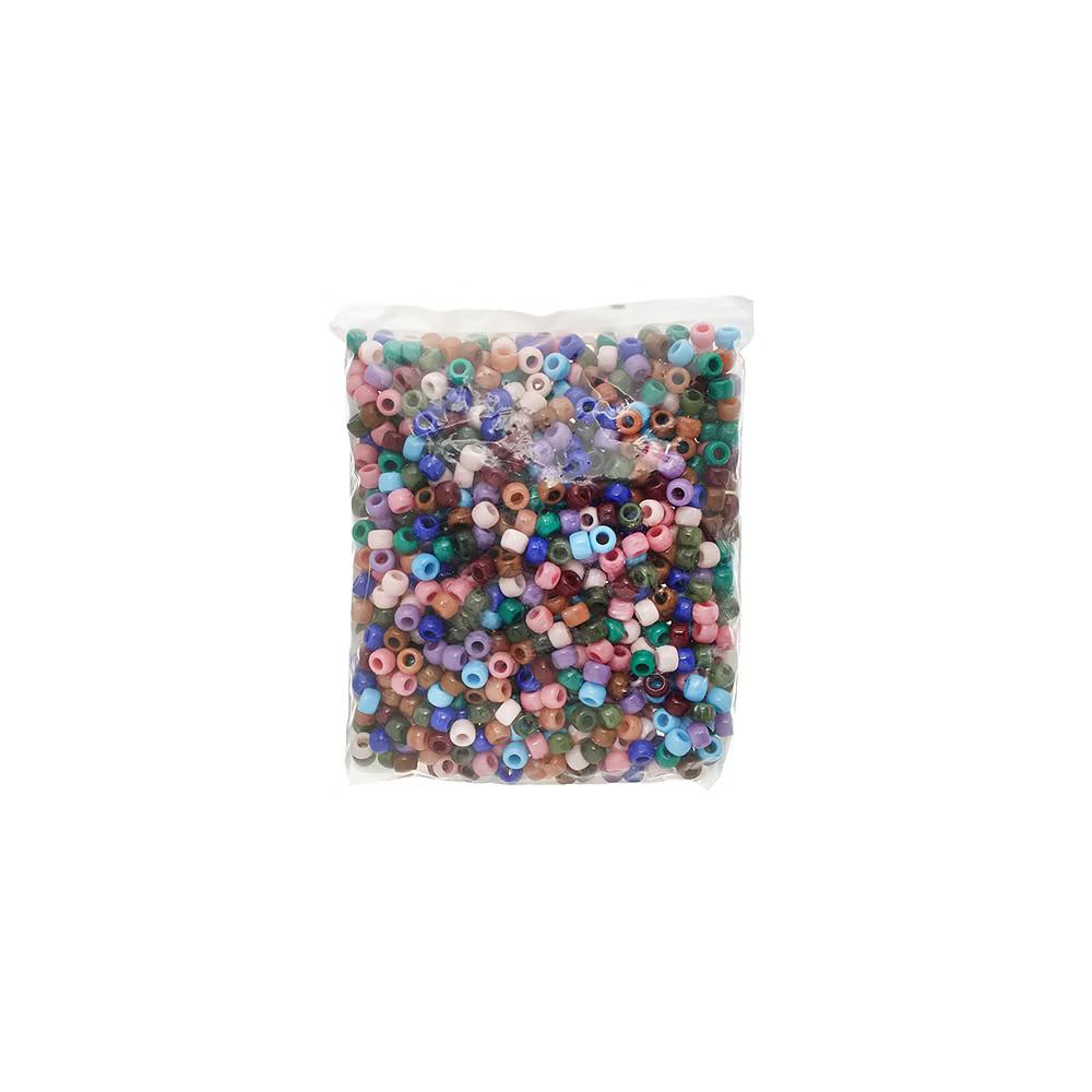 1000pcs 9mm Assorted Plastic Barrel Pony Beads for Jewelry Making Bracelets Necklaces DIY, Kandi Beads Bulk Crafting Beads - Image 13